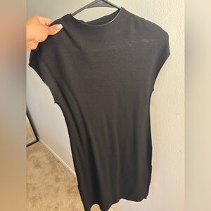 Zara Elegant Black Knit Top